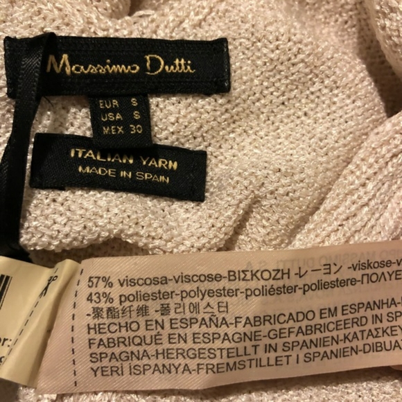 MASSIMO DUTTI Italian Yarn Elegant Tank - Picture 6 of 6